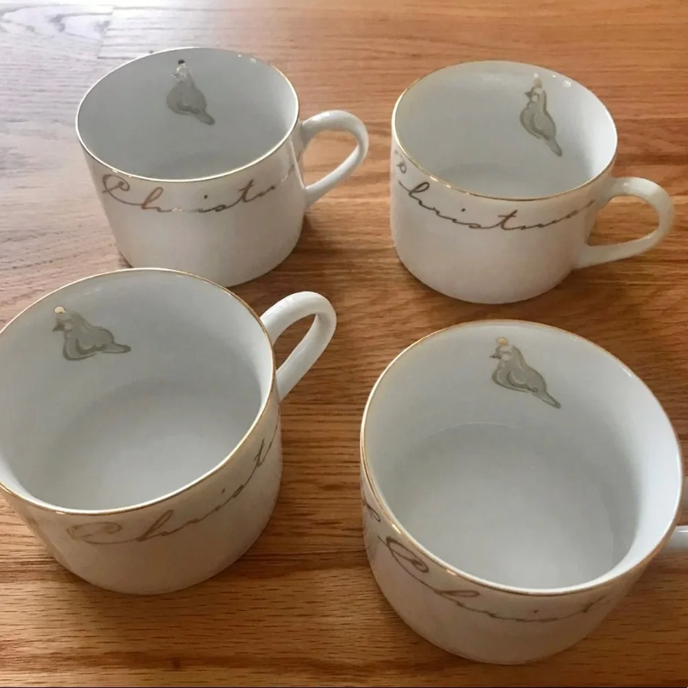 white christmas tea cup coffee mugs pier 1
